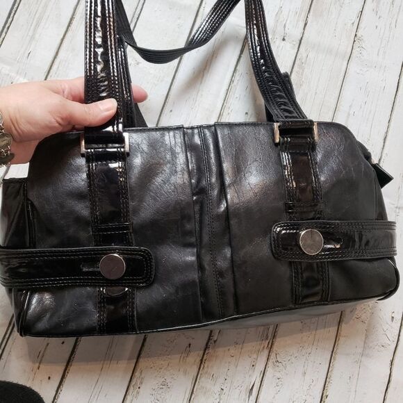 Black Jessica Shoulder Bag purse - Picture 3 of 11